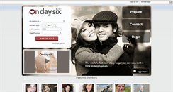 Desktop Screenshot of ondaysix.com